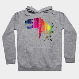 Rainbow Rex Hoodie